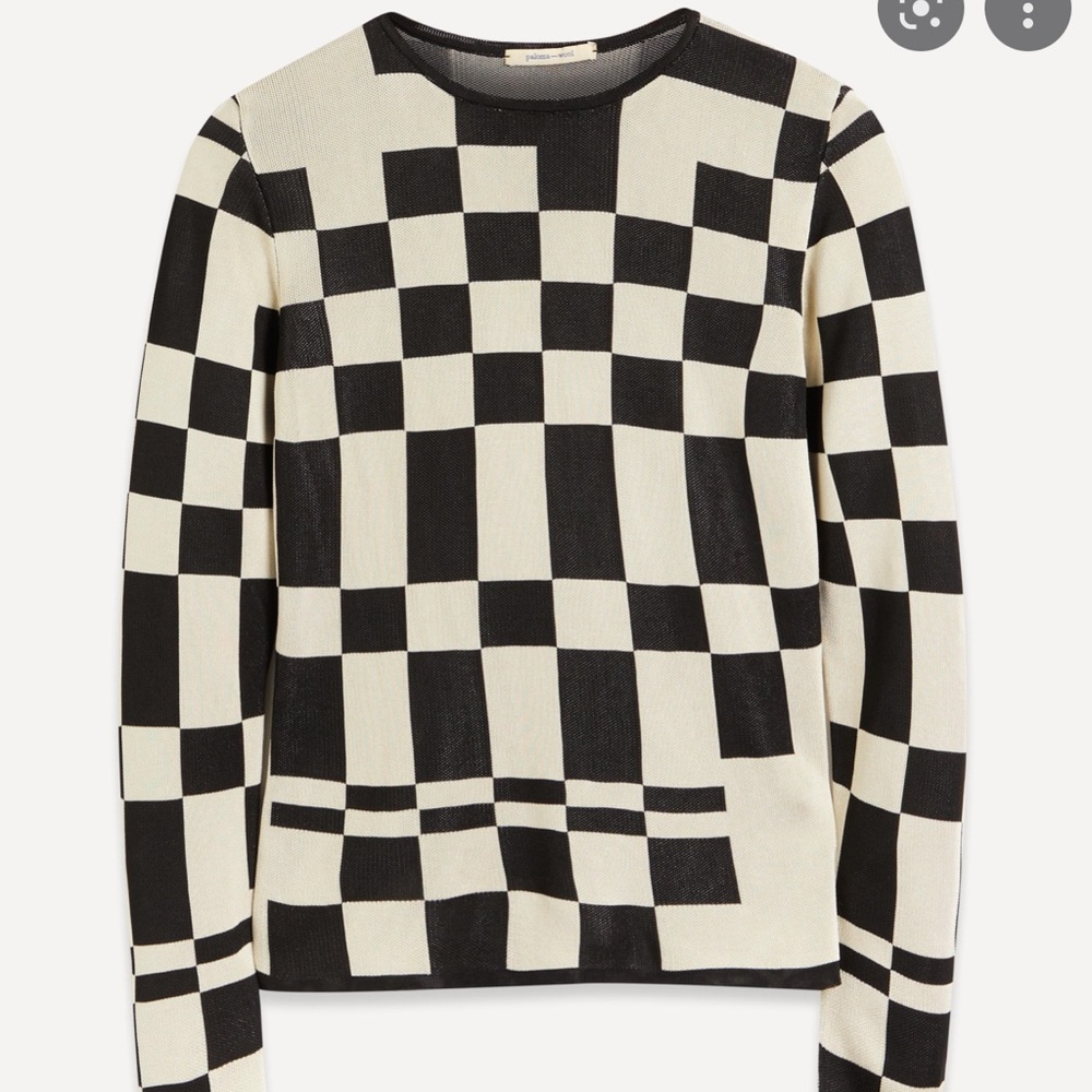 Paloma Wool Checked Top